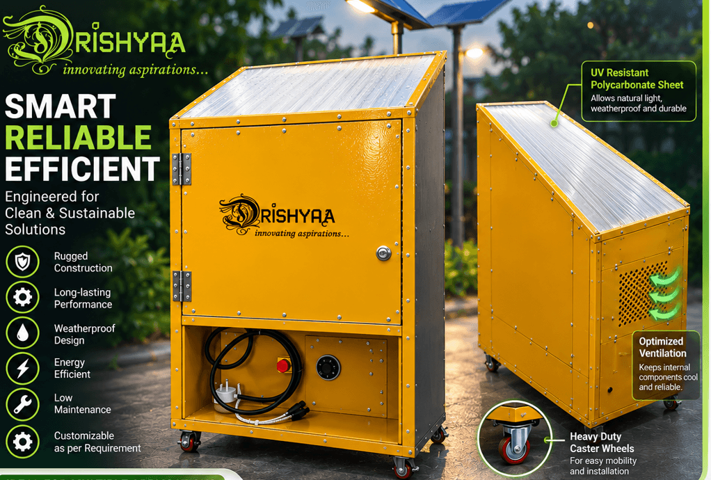50KG SOLAR HYBRID DRYER